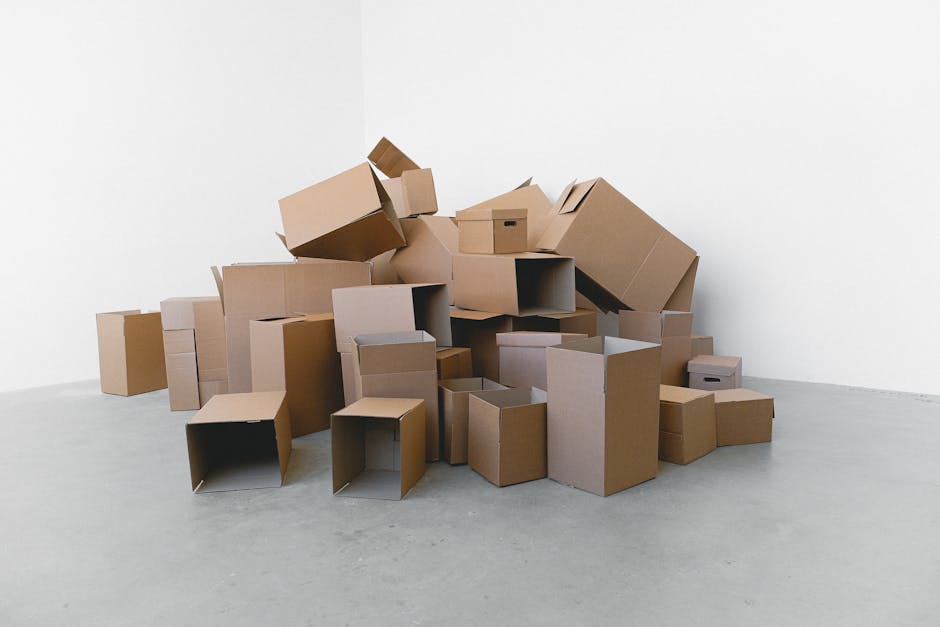 Local Movers packing boxes
